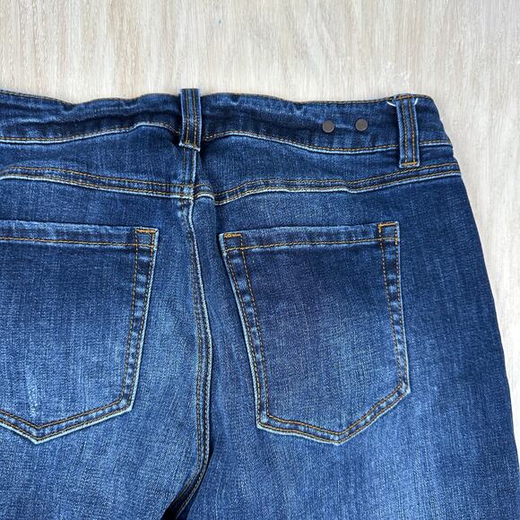 Cabi True Boyfriend Dark Wash Denim Straight Leg Mid Rise Jeans 4 Style 5494 - Picture 16 of 16